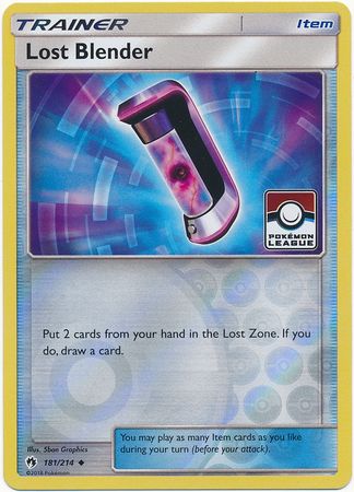 Lost Blender (181/214) (League Promo) [Sun & Moon: Lost Thunder] - Card Brawlers | Quebec | Canada | Yu-Gi-Oh!