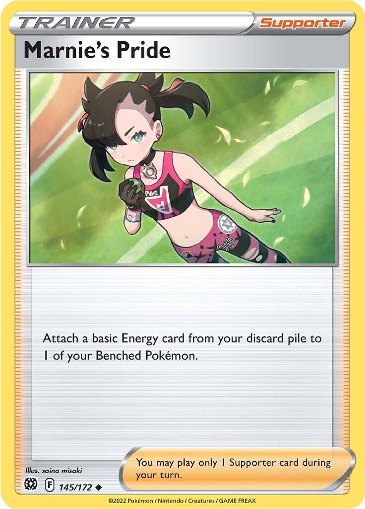 Marnie's Pride (145/172) [Sword & Shield: Brilliant Stars] - Card Brawlers | Quebec | Canada | Yu-Gi-Oh!