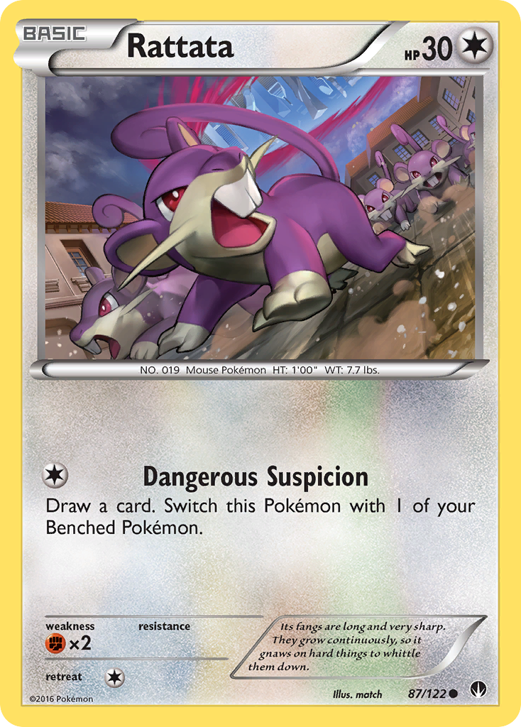 Rattata (87/122) [XY: BREAKpoint] - Card Brawlers | Quebec | Canada | Yu-Gi-Oh!