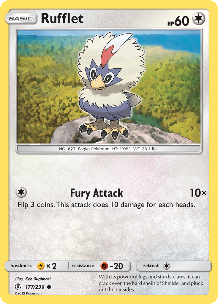 Rufflet (177/236) [Sun & Moon: Cosmic Eclipse] - Card Brawlers | Quebec | Canada | Yu-Gi-Oh!