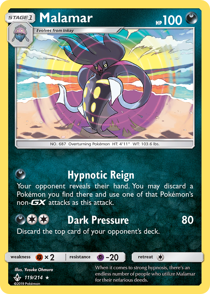 Malamar (119/214) [Sun & Moon: Unbroken Bonds] - Card Brawlers | Quebec | Canada | Yu-Gi-Oh!