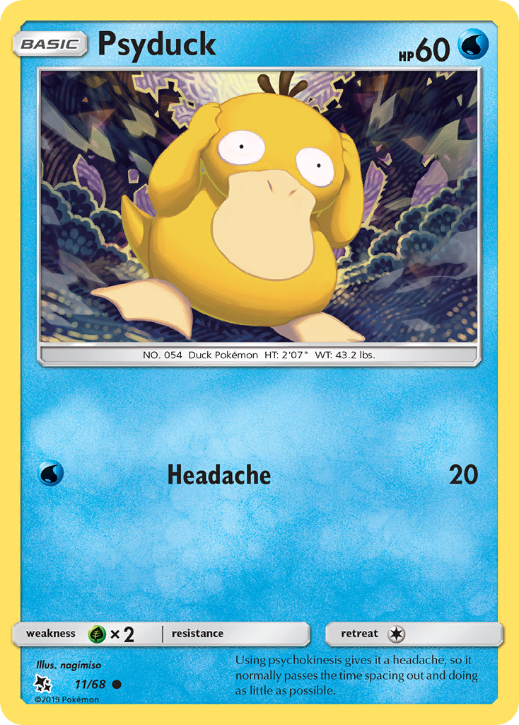 Psyduck (11/68) [Sun & Moon: Hidden Fates] - Card Brawlers | Quebec | Canada | Yu-Gi-Oh!