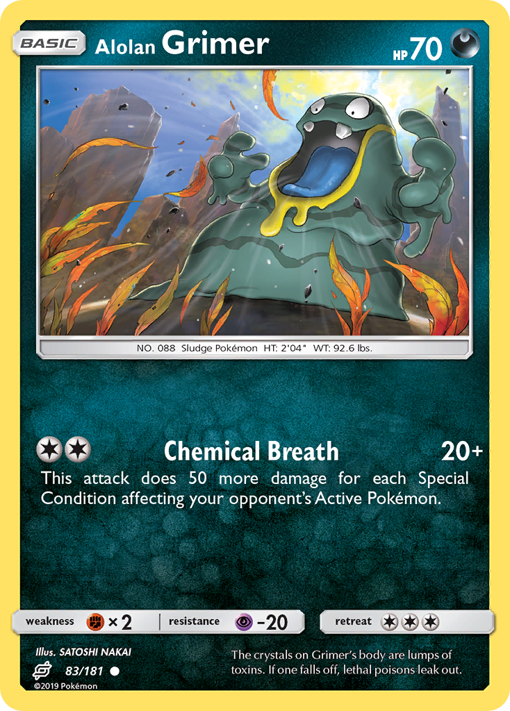 Alolan Grimer (83/181) [Sun & Moon: Team Up] - Card Brawlers | Quebec | Canada | Yu-Gi-Oh!