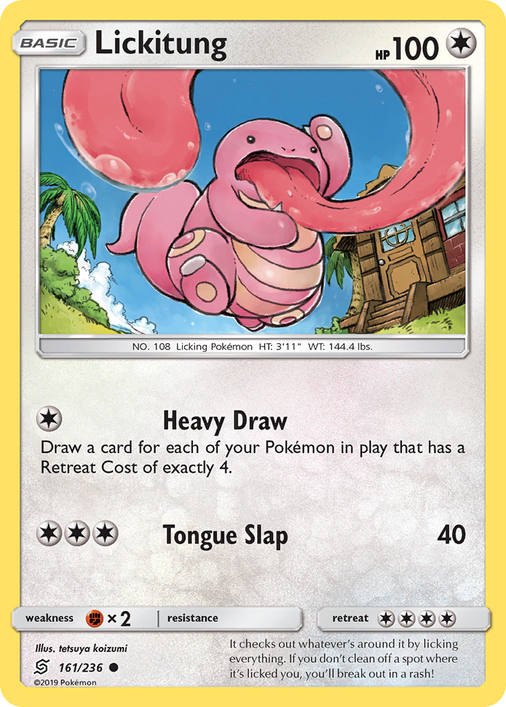 Lickitung (161/236) [Sun & Moon: Unified Minds] - Card Brawlers | Quebec | Canada | Yu-Gi-Oh!