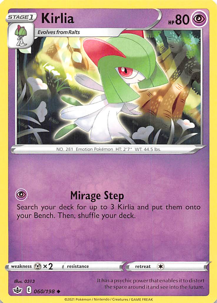 Kirlia (060/198) [Sword & Shield: Chilling Reign] - Card Brawlers | Quebec | Canada | Yu-Gi-Oh!