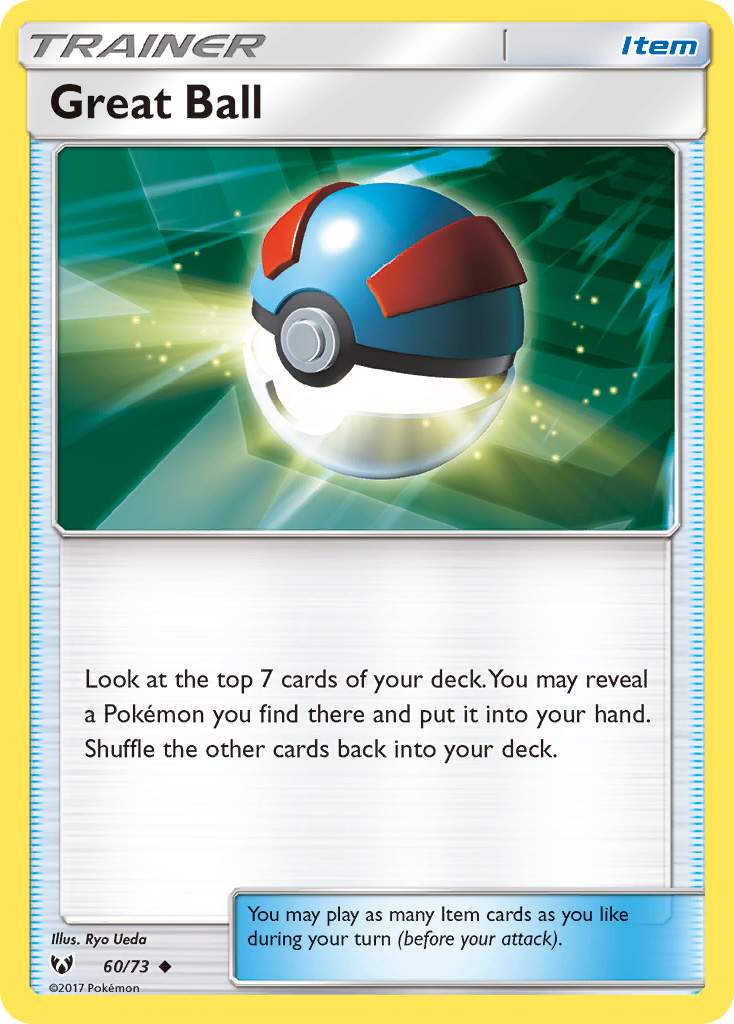 Great Ball (60/73) [Sun & Moon: Shining Legends] - Card Brawlers | Quebec | Canada | Yu-Gi-Oh!