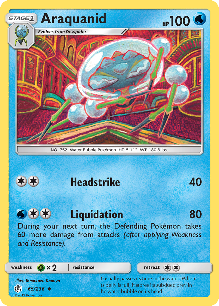 Araquanid (65/236) [Sun & Moon: Cosmic Eclipse] - Card Brawlers | Quebec | Canada | Yu-Gi-Oh!