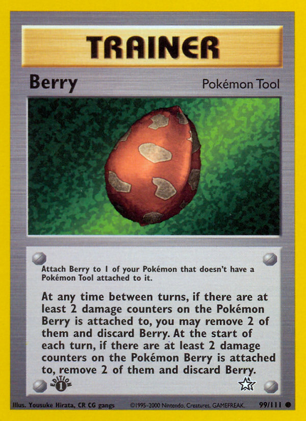 Berry (99/111) [Neo Genesis 1st Edition] - Card Brawlers | Quebec | Canada | Yu-Gi-Oh!