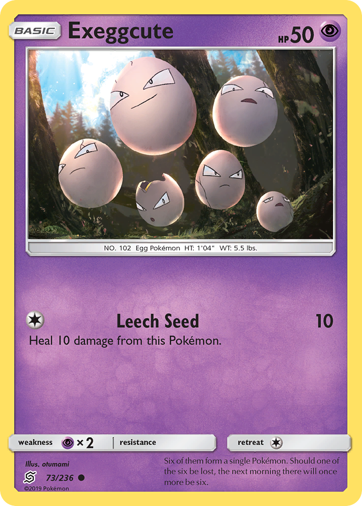 Exeggcute (73/236) [Sun & Moon: Unified Minds] - Card Brawlers | Quebec | Canada | Yu-Gi-Oh!