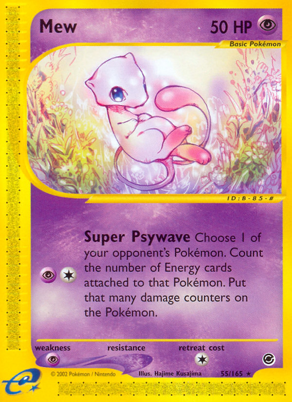 Mew (55/165) [Expedition: Base Set] - Card Brawlers | Quebec | Canada | Yu-Gi-Oh!