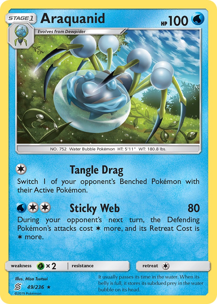 Araquanid (49/236) [Sun & Moon: Unified Minds] - Card Brawlers | Quebec | Canada | Yu-Gi-Oh!