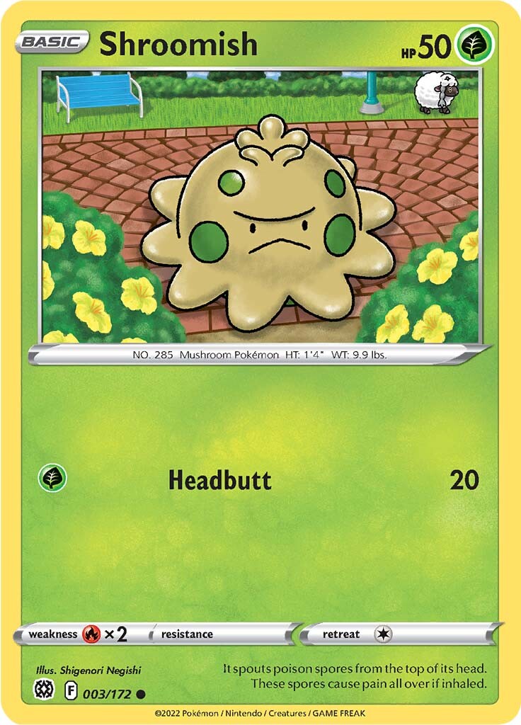 Shroomish (003/172) [Sword & Shield: Brilliant Stars] - Card Brawlers | Quebec | Canada | Yu-Gi-Oh!