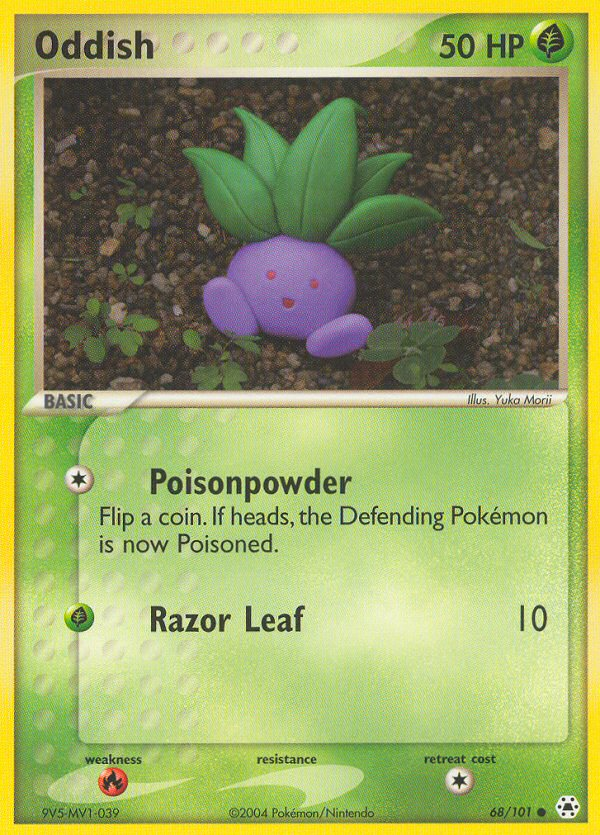 Oddish (68/101) [EX: Hidden Legends] - Card Brawlers | Quebec | Canada | Yu-Gi-Oh!