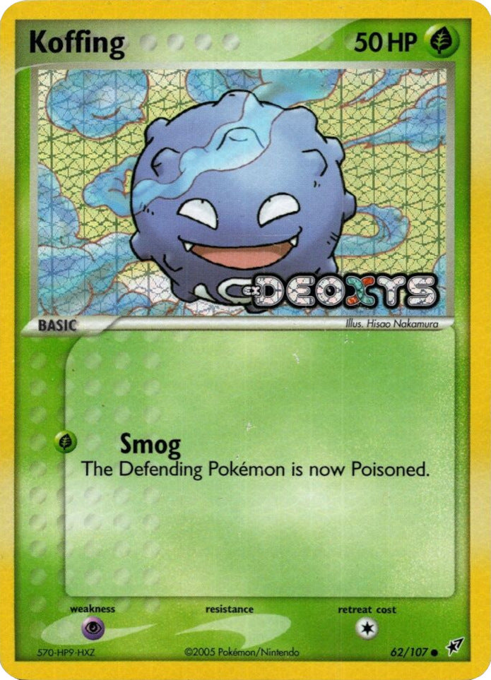 Koffing (62/107) (Stamped) [EX: Deoxys] - Card Brawlers | Quebec | Canada | Yu-Gi-Oh!