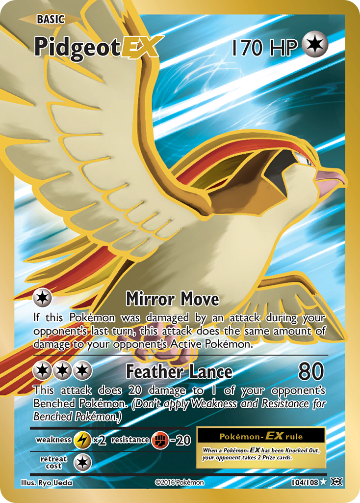 Pidgeot EX (104/108) [XY: Evolutions] - Card Brawlers | Quebec | Canada | Yu-Gi-Oh!