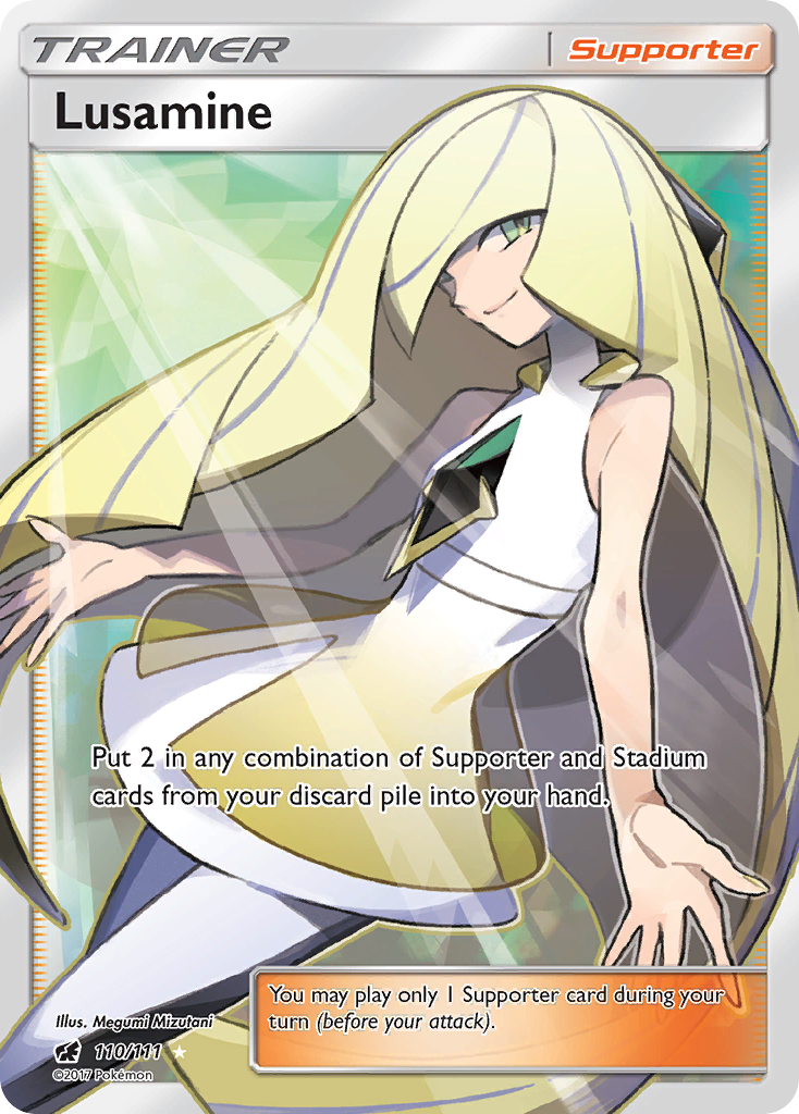 Lusamine (110/111) [Sun & Moon: Crimson Invasion] - Card Brawlers | Quebec | Canada | Yu-Gi-Oh!
