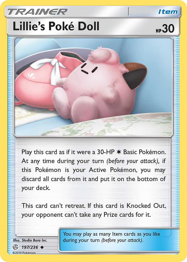 Lillie's Poke Doll (197/236) [Sun & Moon: Cosmic Eclipse] - Card Brawlers | Quebec | Canada | Yu-Gi-Oh!