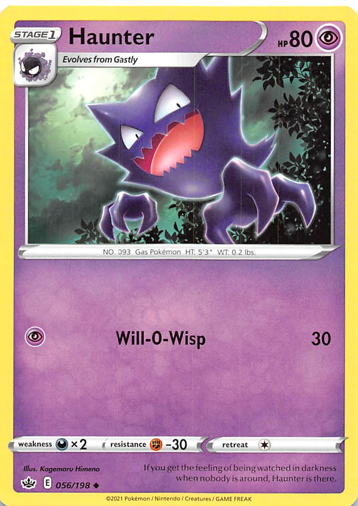 Haunter (056/198) [Sword & Shield: Chilling Reign] - Card Brawlers | Quebec | Canada | Yu-Gi-Oh!