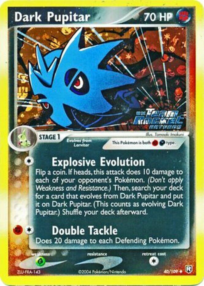 Dark Pupitar (40/109) (Stamped) [EX: Team Rocket Returns] - Card Brawlers | Quebec | Canada | Yu-Gi-Oh!