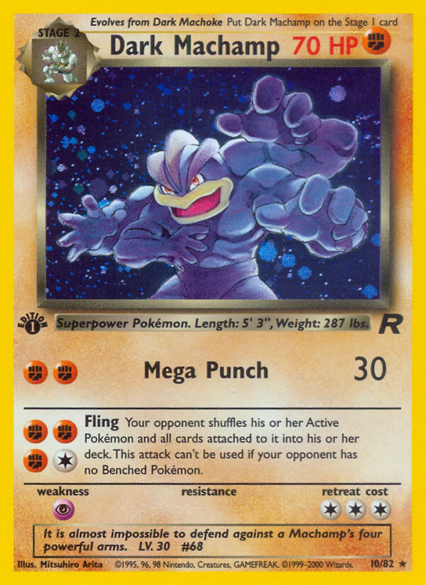 Dark Machamp (10/82) [Team Rocket 1st Edition] - Card Brawlers | Quebec | Canada | Yu-Gi-Oh!