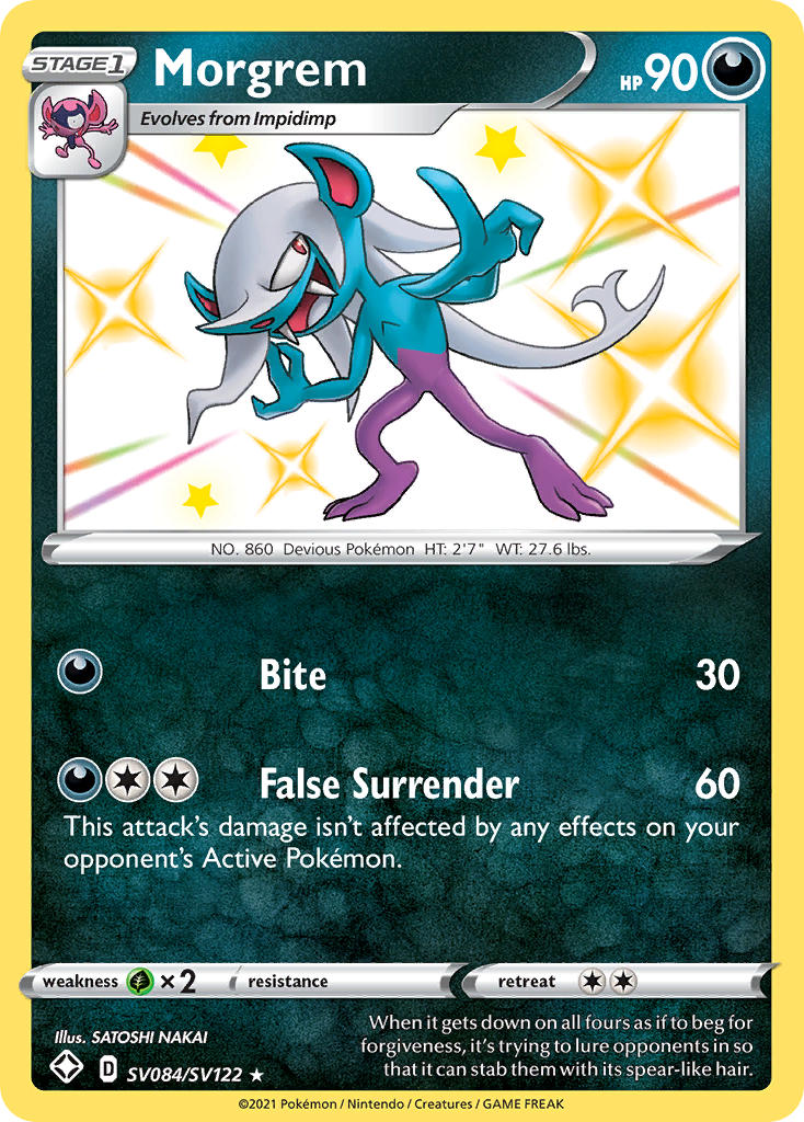 Morgrem (SV084/SV122) [Sword & Shield: Shining Fates] - Card Brawlers | Quebec | Canada | Yu-Gi-Oh!