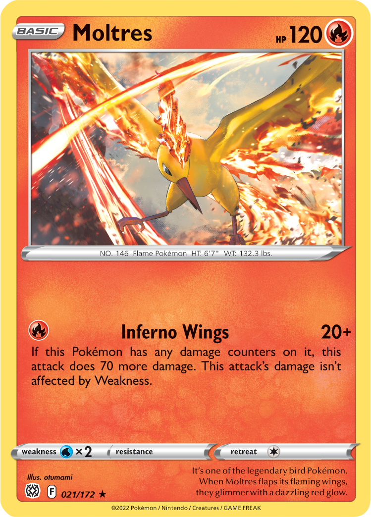 Moltres (021/172) [Sword & Shield: Brilliant Stars] - Card Brawlers | Quebec | Canada | Yu-Gi-Oh!