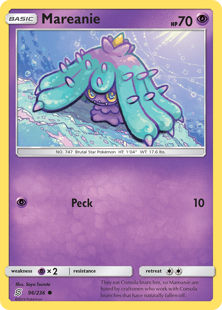 Mareanie (96/236) [Sun & Moon: Unified Minds] - Card Brawlers | Quebec | Canada | Yu-Gi-Oh!