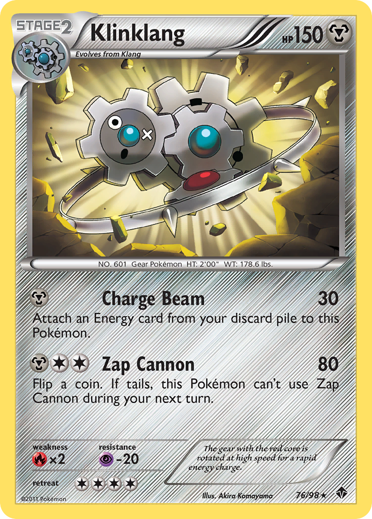 Klinklang (76/98) [Black & White: Emerging Powers] - Card Brawlers | Quebec | Canada | Yu-Gi-Oh!