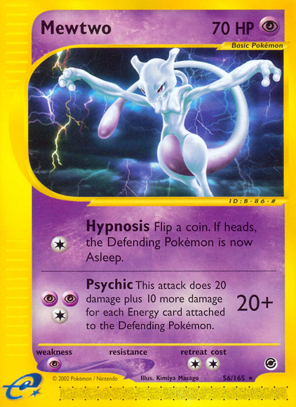 Mewtwo (56/165) [Expedition: Base Set] - Card Brawlers | Quebec | Canada | Yu-Gi-Oh!