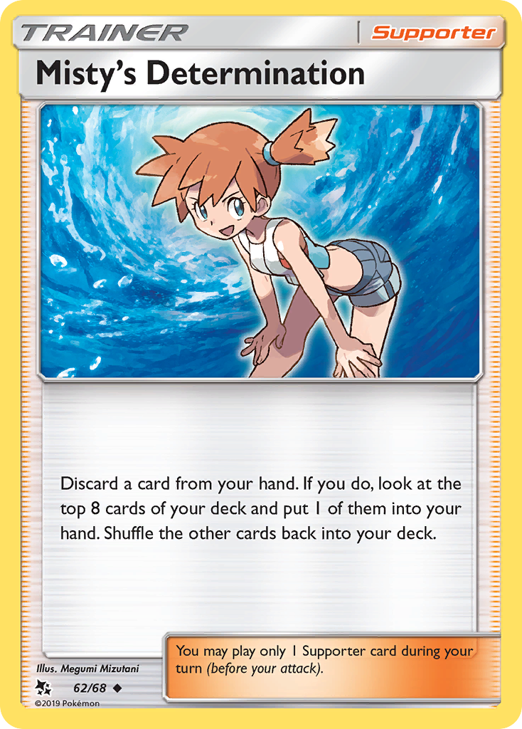Misty's Determination (62/68) [Sun & Moon: Hidden Fates] - Card Brawlers | Quebec | Canada | Yu-Gi-Oh!