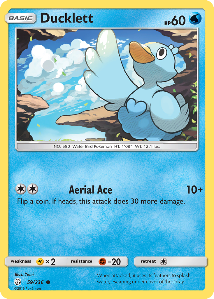 Ducklett (59/236) [Sun & Moon: Cosmic Eclipse] - Card Brawlers | Quebec | Canada | Yu-Gi-Oh!