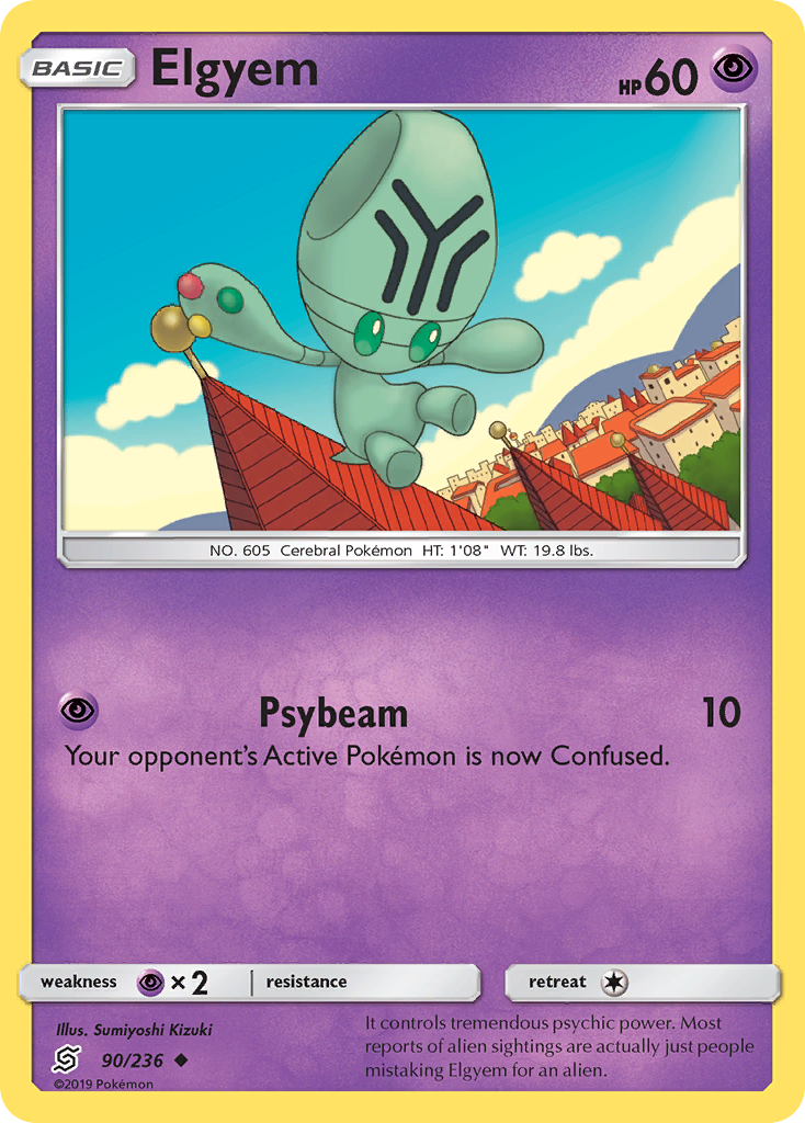 Elgyem (90/236) [Sun & Moon: Unified Minds] - Card Brawlers | Quebec | Canada | Yu-Gi-Oh!