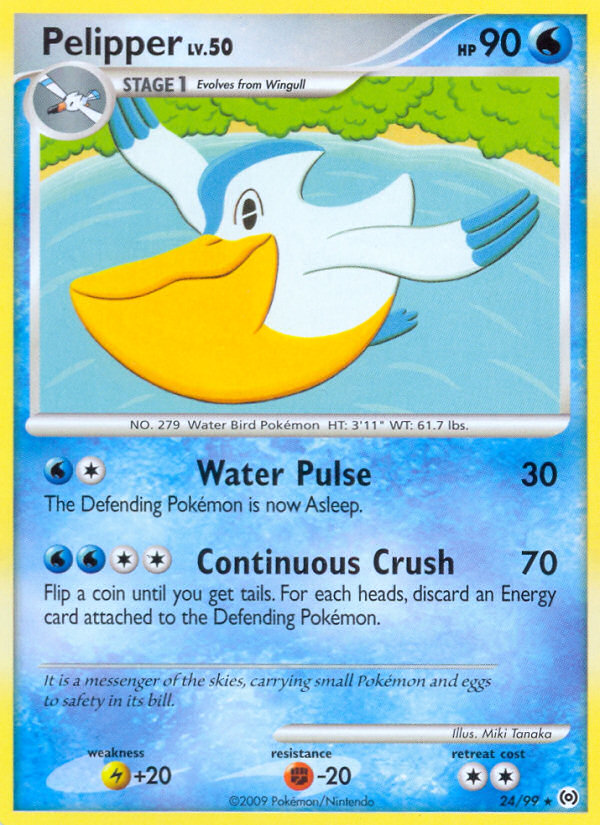 Pelipper (24/99) [Platinum: Arceus] - Card Brawlers | Quebec | Canada | Yu-Gi-Oh!
