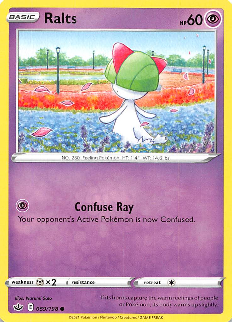 Ralts (059/198) [Sword & Shield: Chilling Reign] - Card Brawlers | Quebec | Canada | Yu-Gi-Oh!