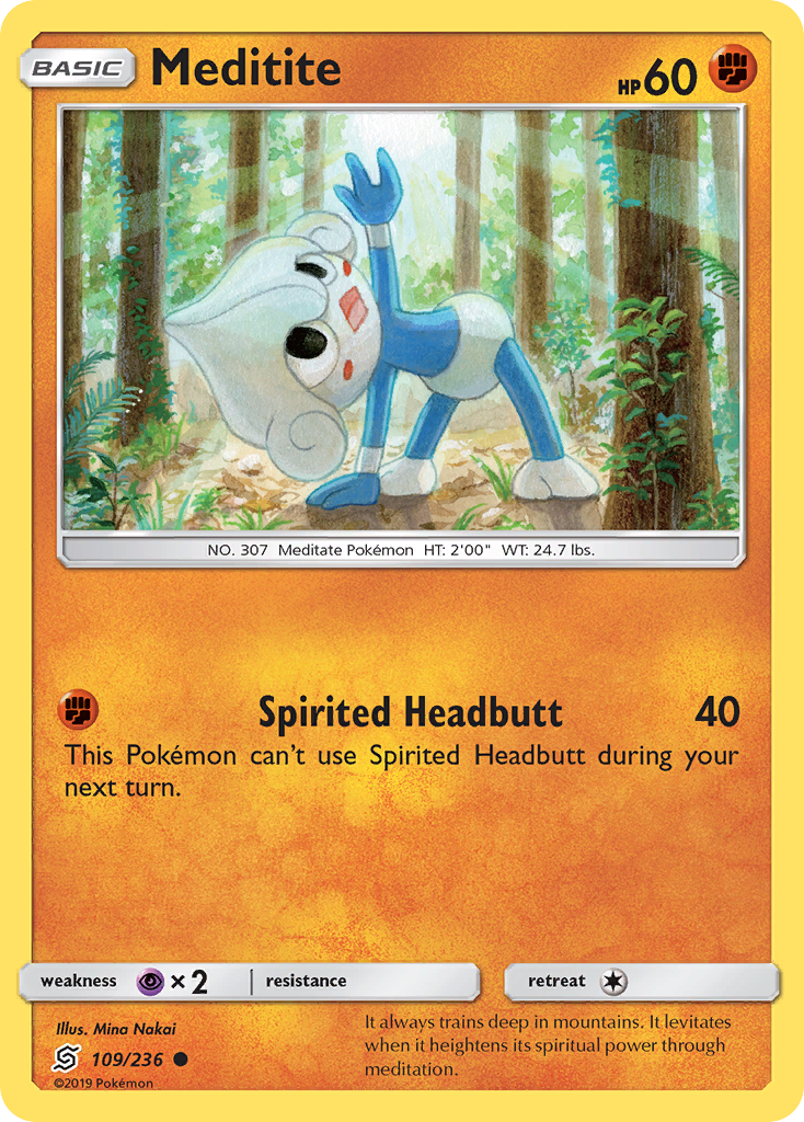Meditite (109/236) [Sun & Moon: Unified Minds] - Card Brawlers | Quebec | Canada | Yu-Gi-Oh!
