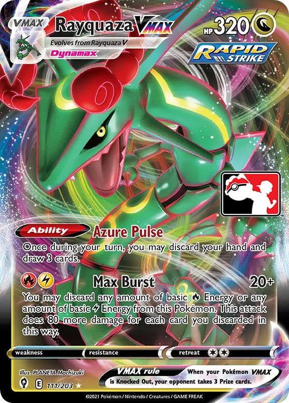 Rayquaza VMAX (111/203) [Prize Pack Series One] - Card Brawlers | Quebec | Canada | Yu-Gi-Oh!
