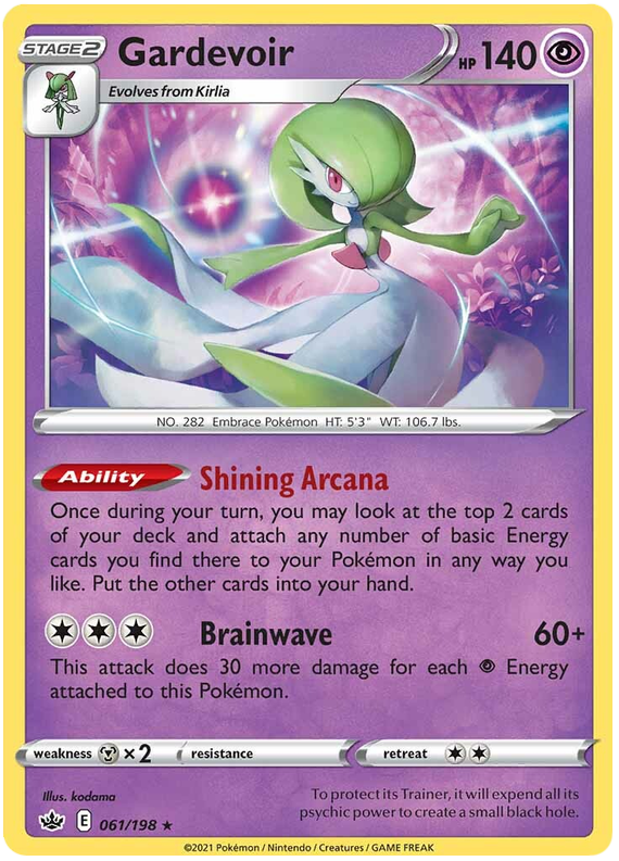 Gardevoir (061/198) [Sword & Shield: Chilling Reign] - Card Brawlers | Quebec | Canada | Yu-Gi-Oh!