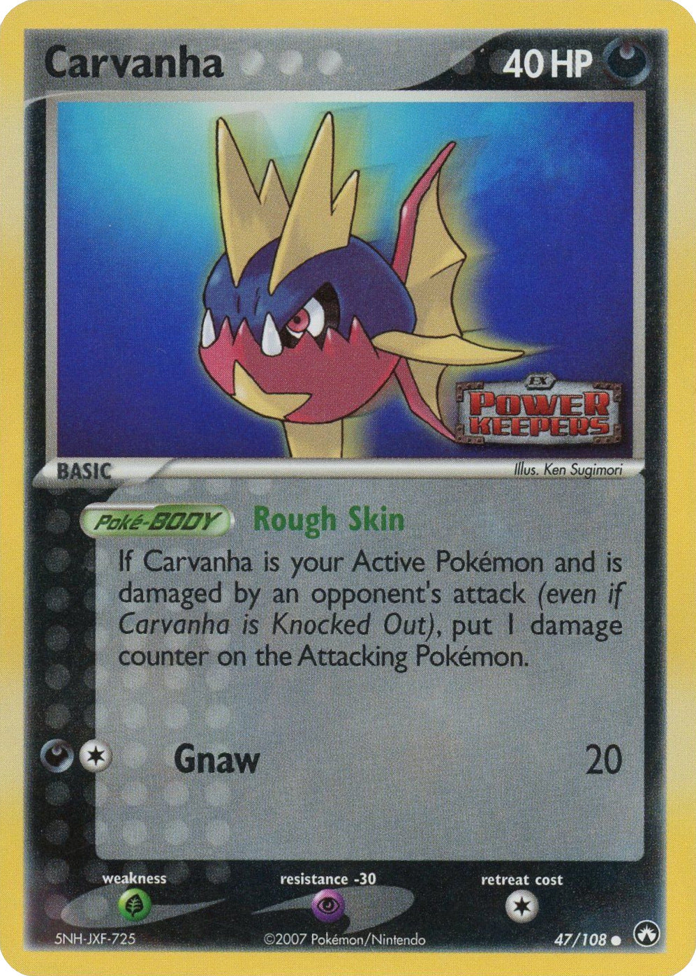 Carvanha (47/108) (Stamped) [EX: Power Keepers] - Card Brawlers | Quebec | Canada | Yu-Gi-Oh!