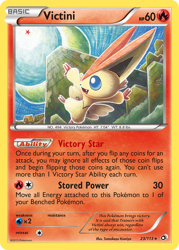 Victini (23/113) [Black & White: Legendary Treasures] - Card Brawlers | Quebec | Canada | Yu-Gi-Oh!