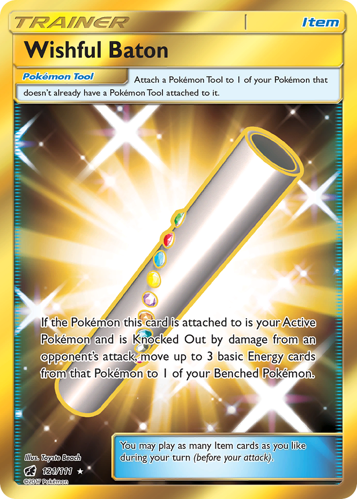 Wishful Baton (121/111) [Sun & Moon: Crimson Invasion] - Card Brawlers | Quebec | Canada | Yu-Gi-Oh!