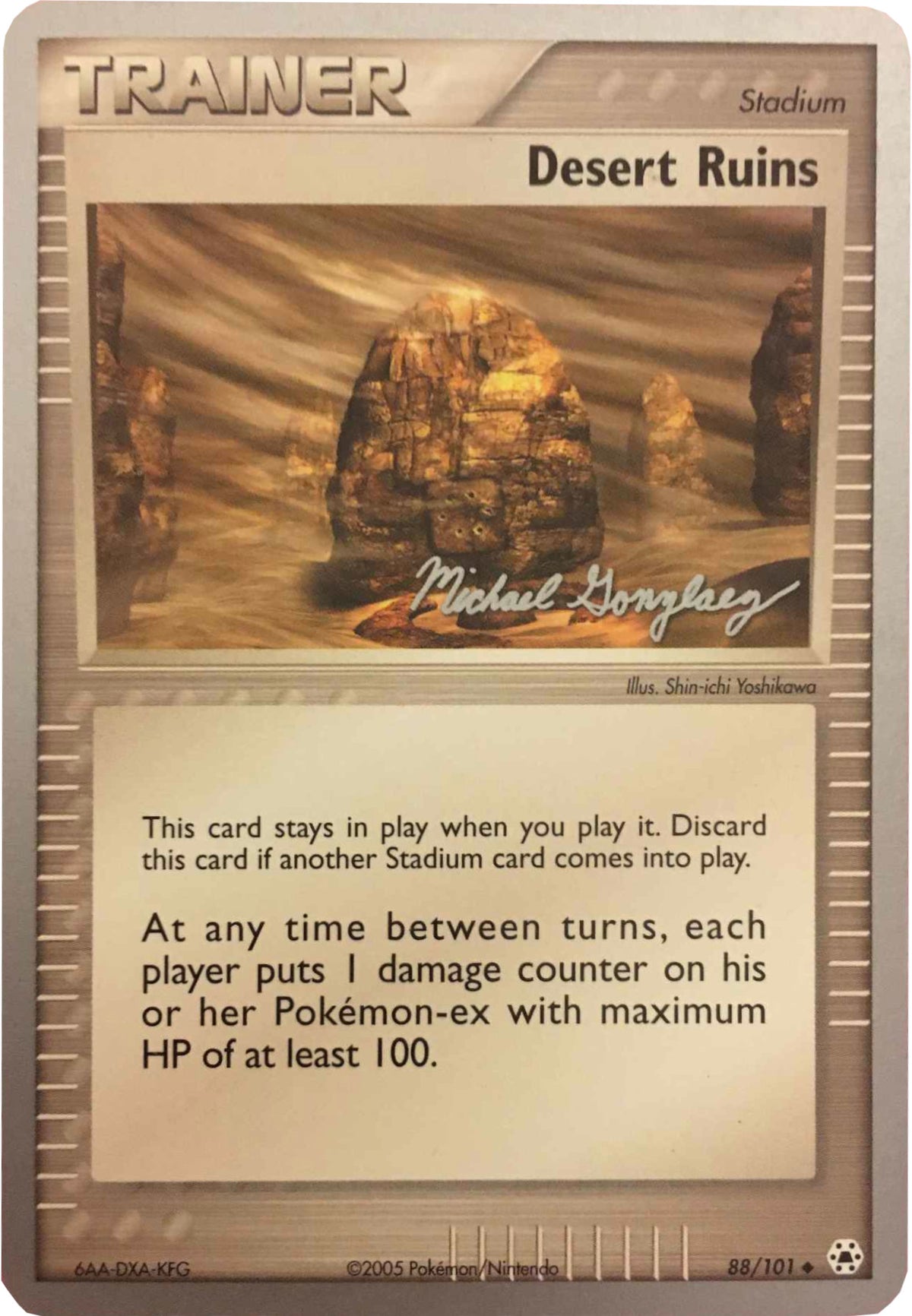 Desert Ruins (88/101) (King of the West - Michael Gonzalez) [World Championships 2005] - Card Brawlers | Quebec | Canada | Yu-Gi-Oh!