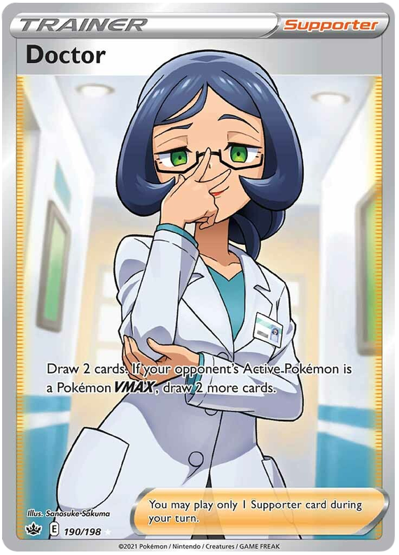 Doctor (190/198) [Sword & Shield: Chilling Reign] - Card Brawlers | Quebec | Canada | Yu-Gi-Oh!