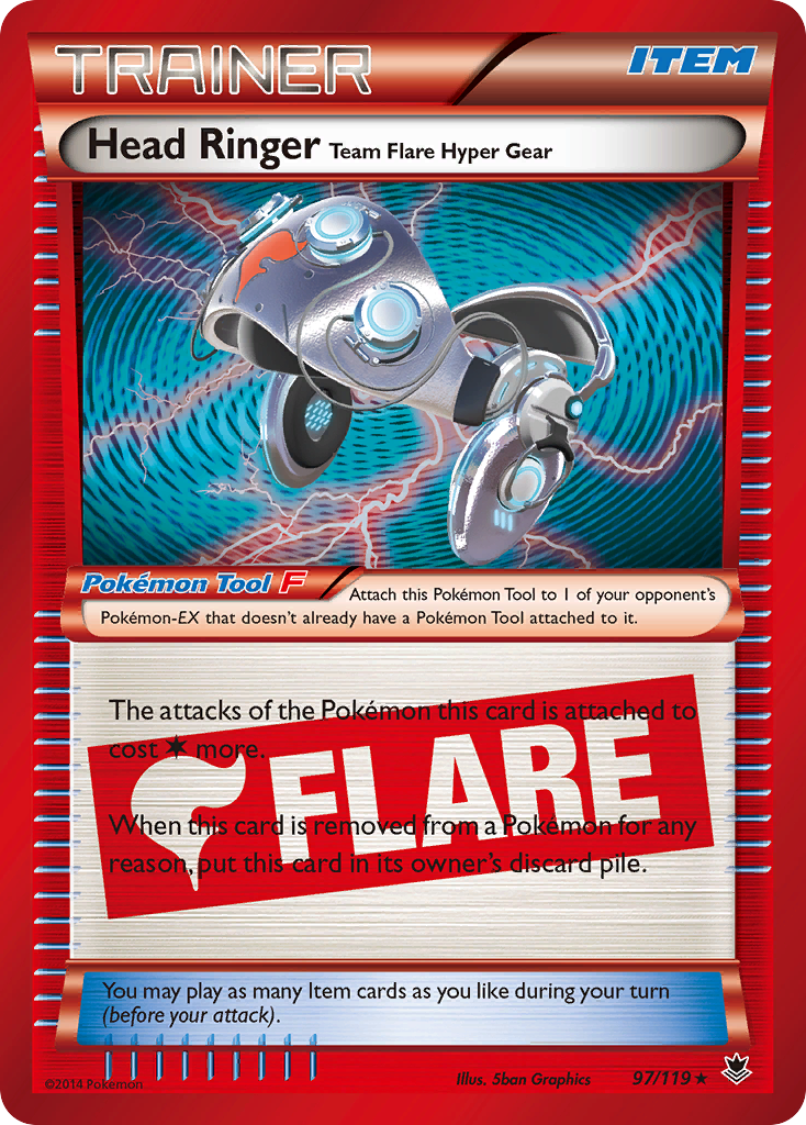 Head Ringer Team Flare Hyper Gear (97/119) [XY: Phantom Forces] - Card Brawlers | Quebec | Canada | Yu-Gi-Oh!