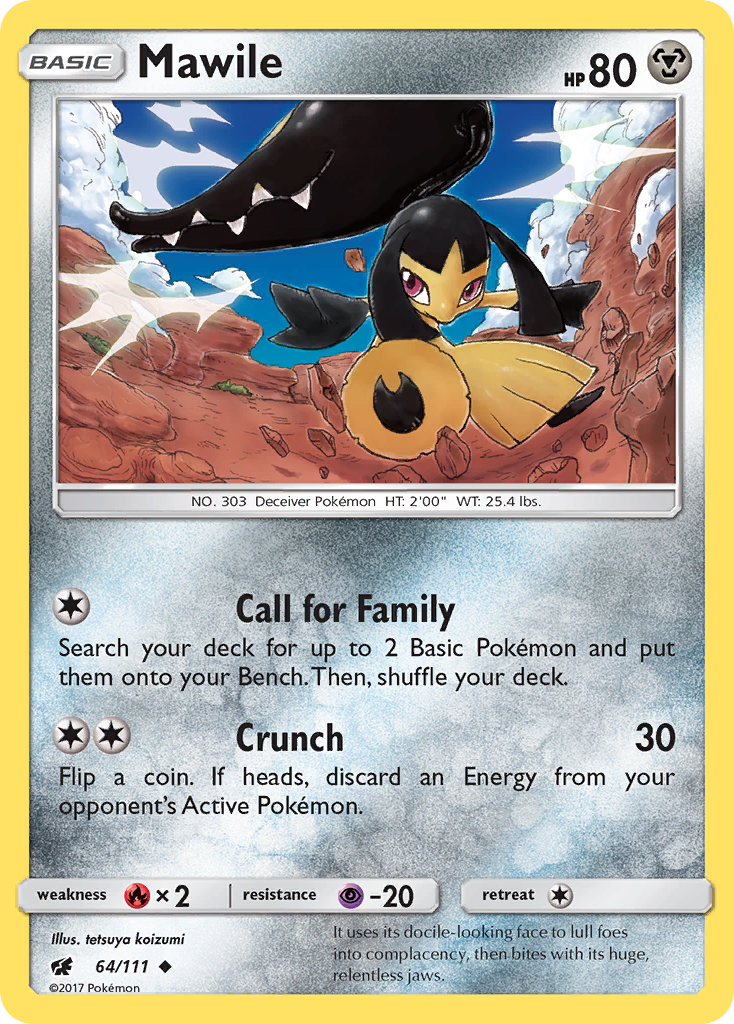 Mawile (64/111) [Sun & Moon: Crimson Invasion] - Card Brawlers | Quebec | Canada | Yu-Gi-Oh!