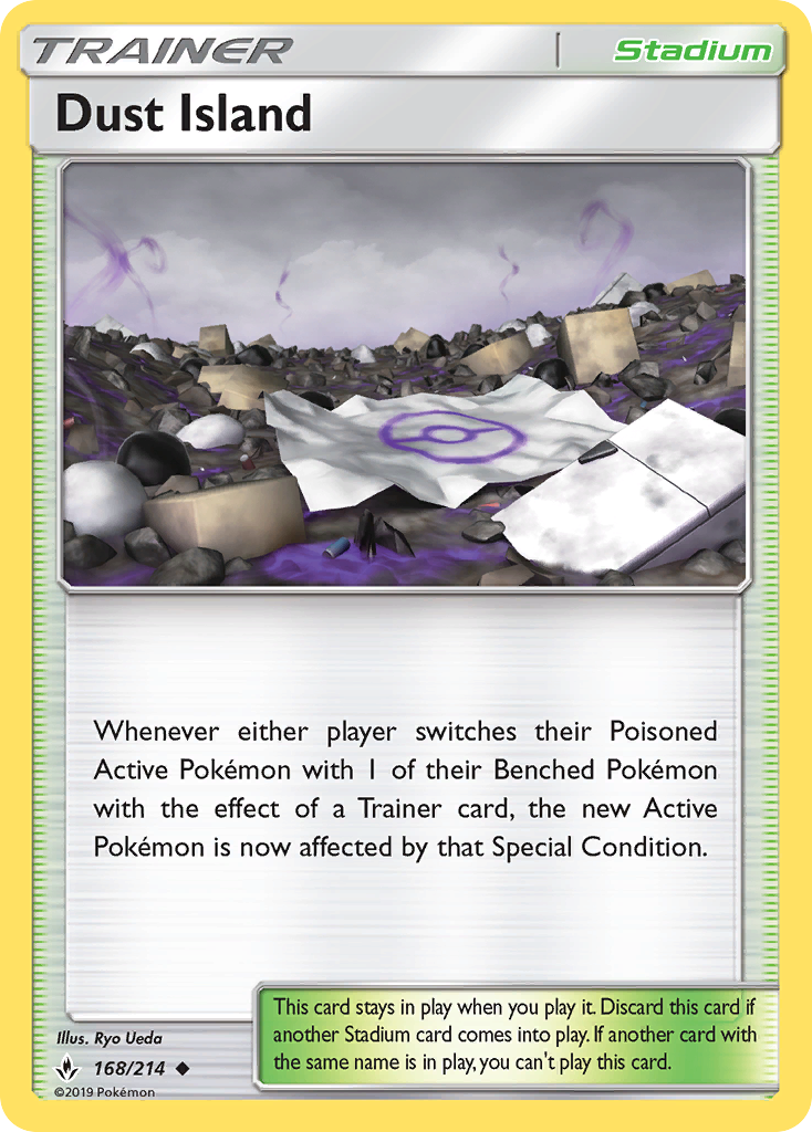 Dust Island (168/214) [Sun & Moon: Unbroken Bonds] - Card Brawlers | Quebec | Canada | Yu-Gi-Oh!