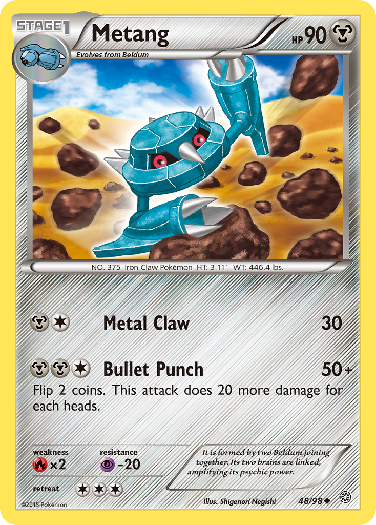 Metang (48/98) [XY: Ancient Origins] - Card Brawlers | Quebec | Canada | Yu-Gi-Oh!