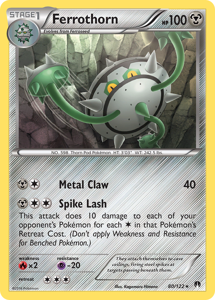 Ferrothorn (80/122) [XY: BREAKpoint] - Card Brawlers | Quebec | Canada | Yu-Gi-Oh!