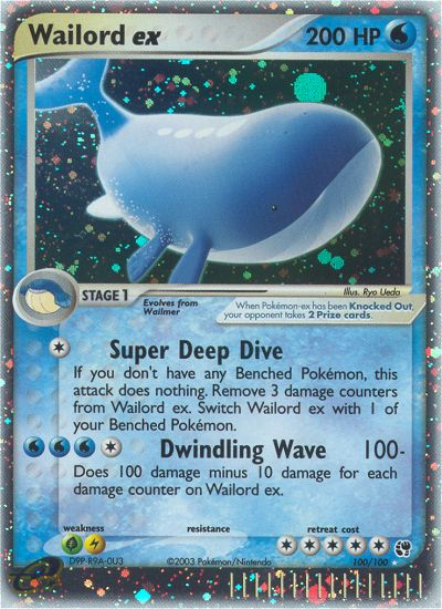Wailord ex (100/100) [EX: Sandstorm] - Card Brawlers | Quebec | Canada | Yu-Gi-Oh!