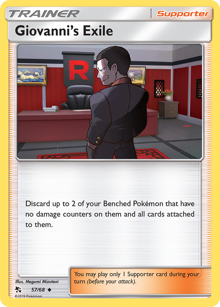 Giovanni's Exile (57/68) [Sun & Moon: Hidden Fates] - Card Brawlers | Quebec | Canada | Yu-Gi-Oh!