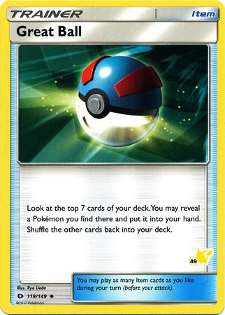 Great Ball (119/149) (Pikachu Stamp #49) [Battle Academy 2020] - Card Brawlers | Quebec | Canada | Yu-Gi-Oh!